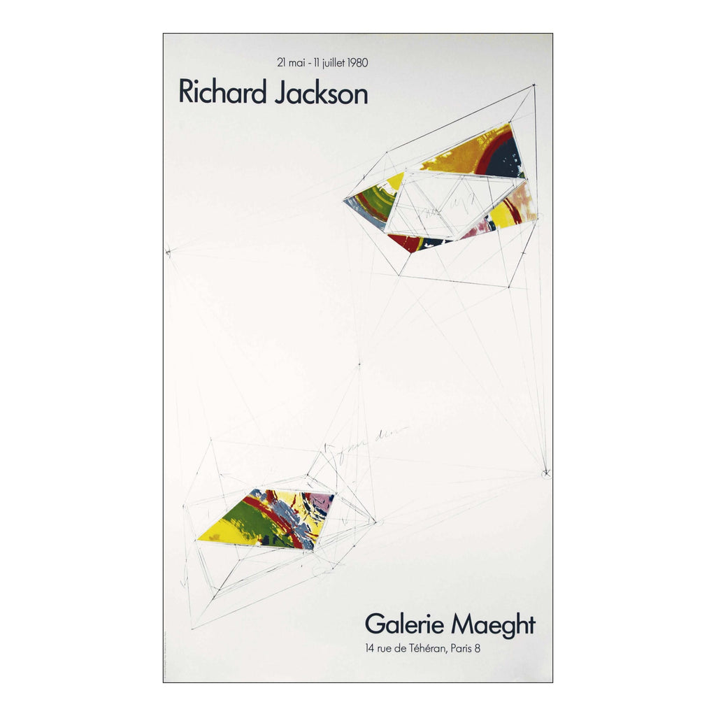 Richard Jackson 1980 Exhibition Poster