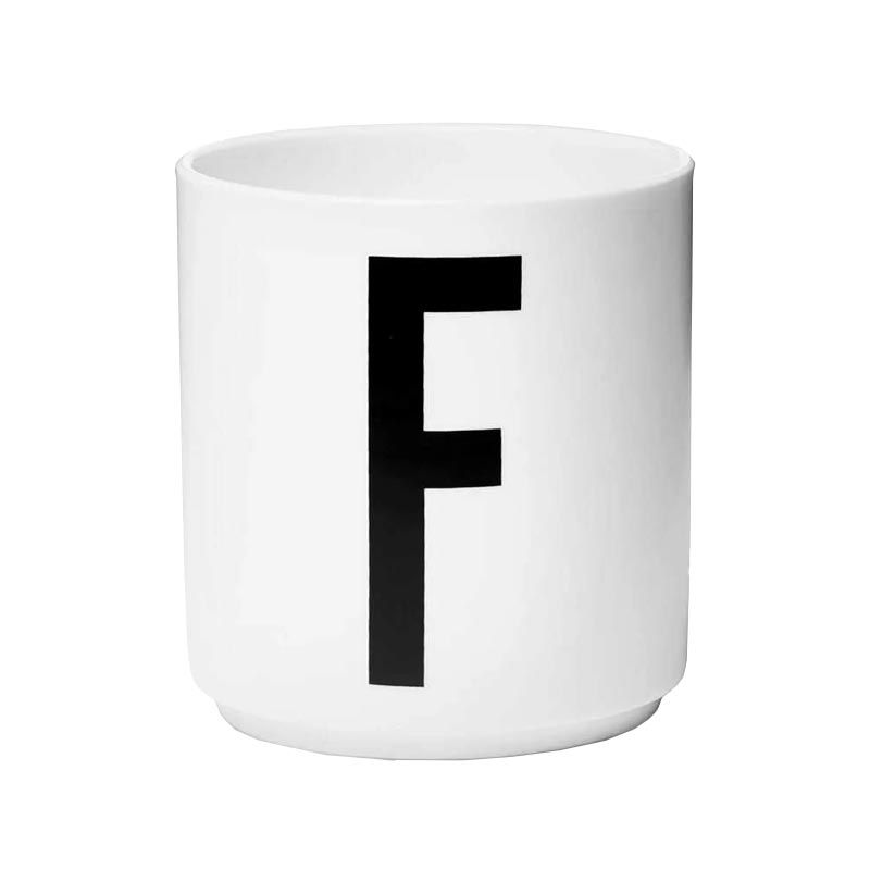 Jacobsen Typography Mug - F - by Design Letters