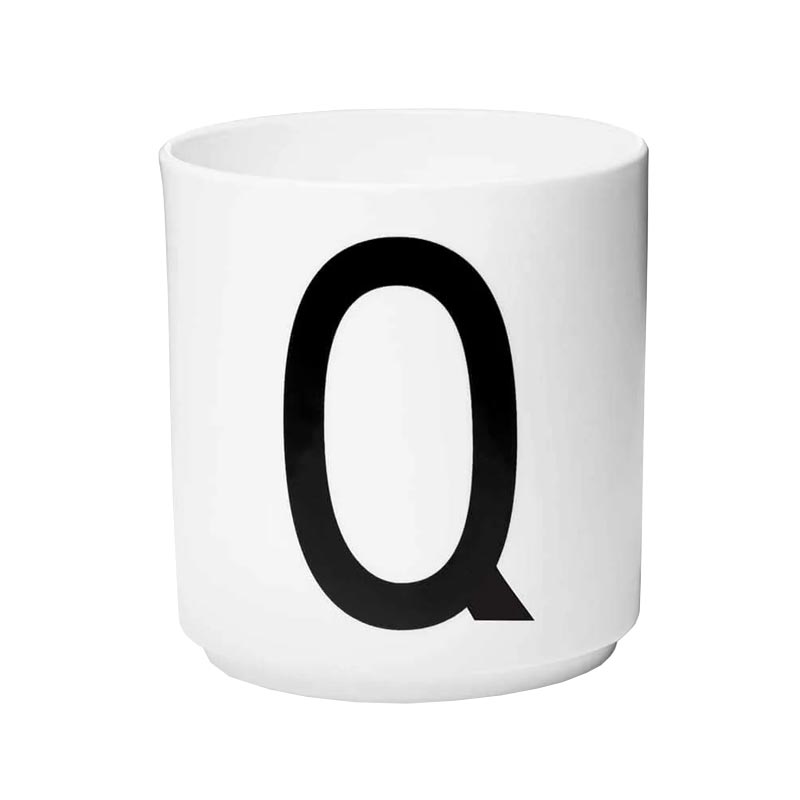 Jacobsen Typography Mug - Q - by Design Letters