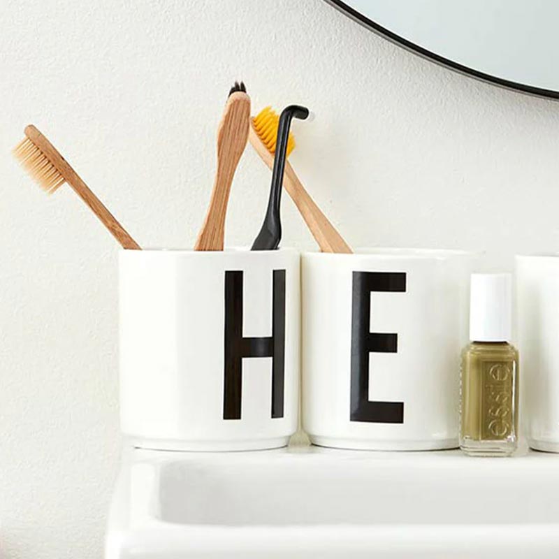 Jacobsen Typography Mug - F - by Design Letters