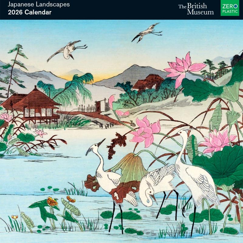 Japanese Landscapes 2026 Wall Calendar