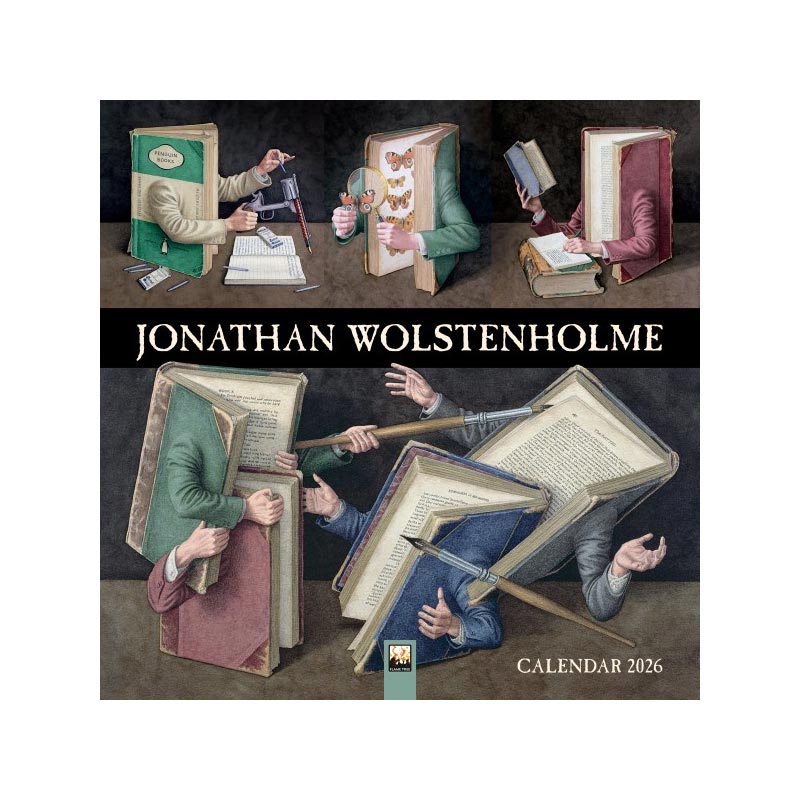 Jonathan Wolstenholme 2026 Wall Calendar