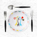 Focus de Luxe Junior Set - cutlery and plate - des. Folke Arstrom, 1955 (made by Gense)