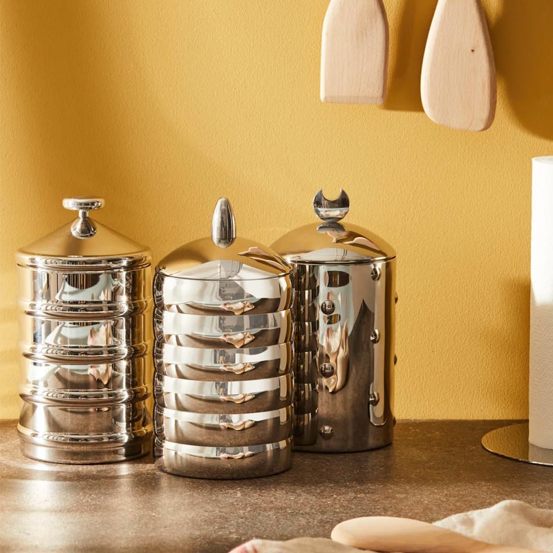 Kalisto 3 Storage Container, des. Clare Brass for Alessi