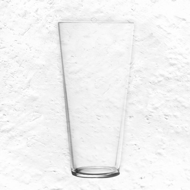 Kartio Vase - 290mm, clear - des. Kaj Franck, 1956 - made by Iittala