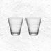 Set of 2 Kastehelmi Tumblers - 30cl, clear - des. Oiva Toikka, 1964, made by Iittala