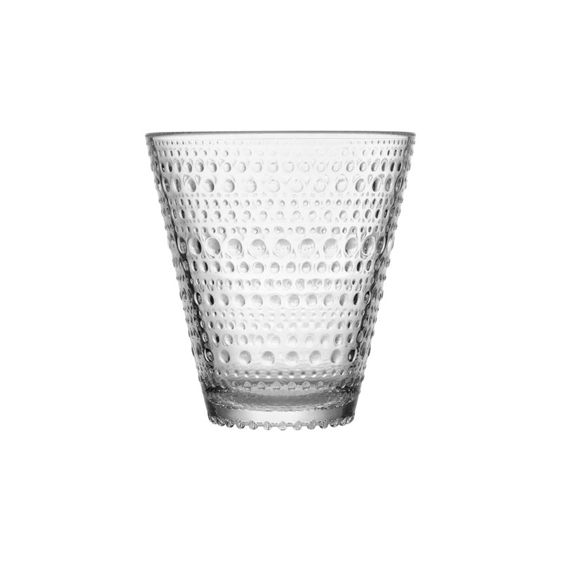 Set of 2 Kastehelmi Tumblers - 30cl, clear - des. Oiva Toikka, 1964, made by Iittala