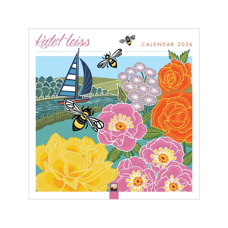 Kate Heiss 2026 Wall Calendar