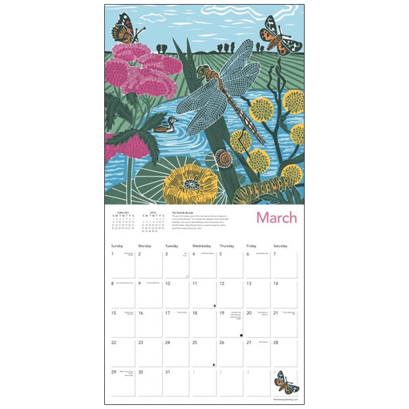 Kate Heiss 2026 Wall Calendar