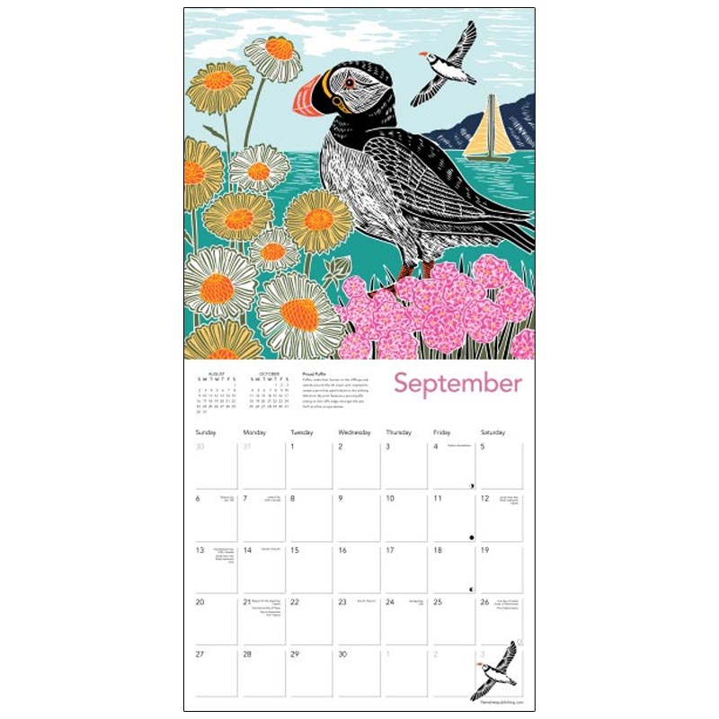 Kate Heiss 2026 Wall Calendar