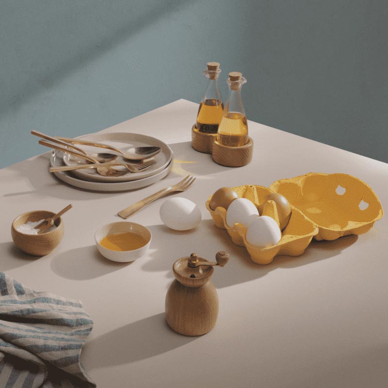 Menageri Oil & Vinegar Set - des. Kay Bojesen