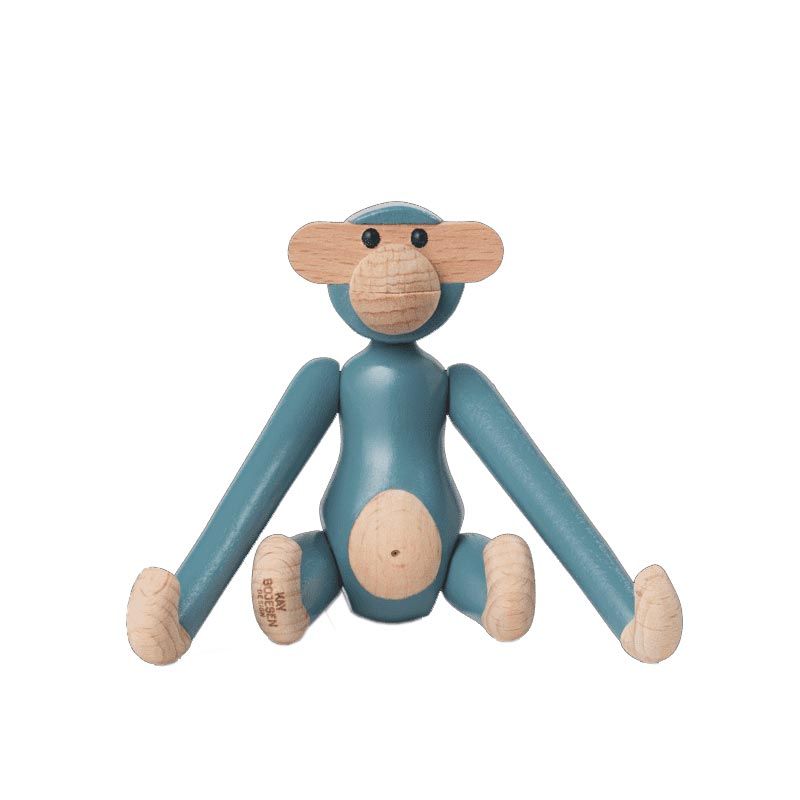 Kay Bojesen Monkey - mini, vintage blue