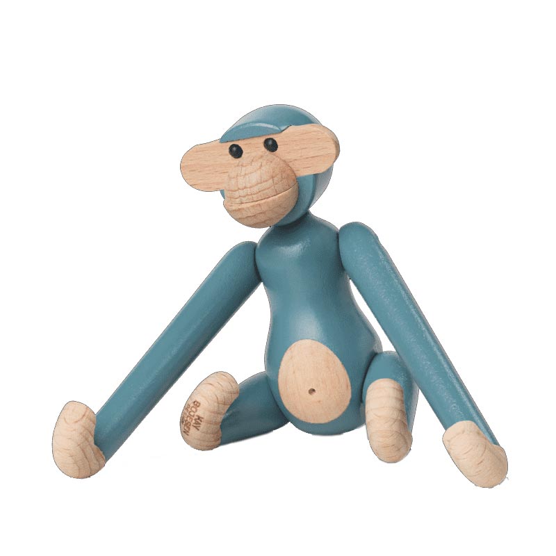 Kay Bojesen Monkey - mini, vintage blue
