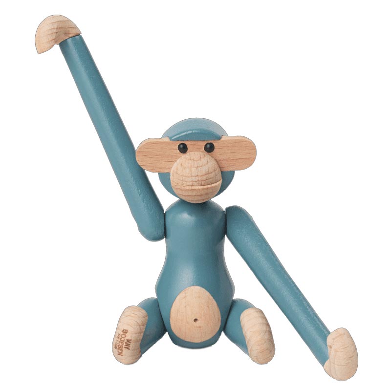 Kay Bojesen Monkey - mini, vintage blue