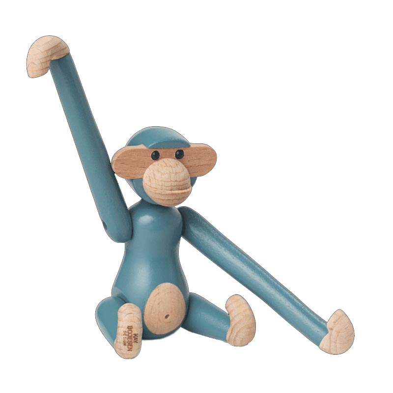 Kay Bojesen Monkey - mini, vintage blue