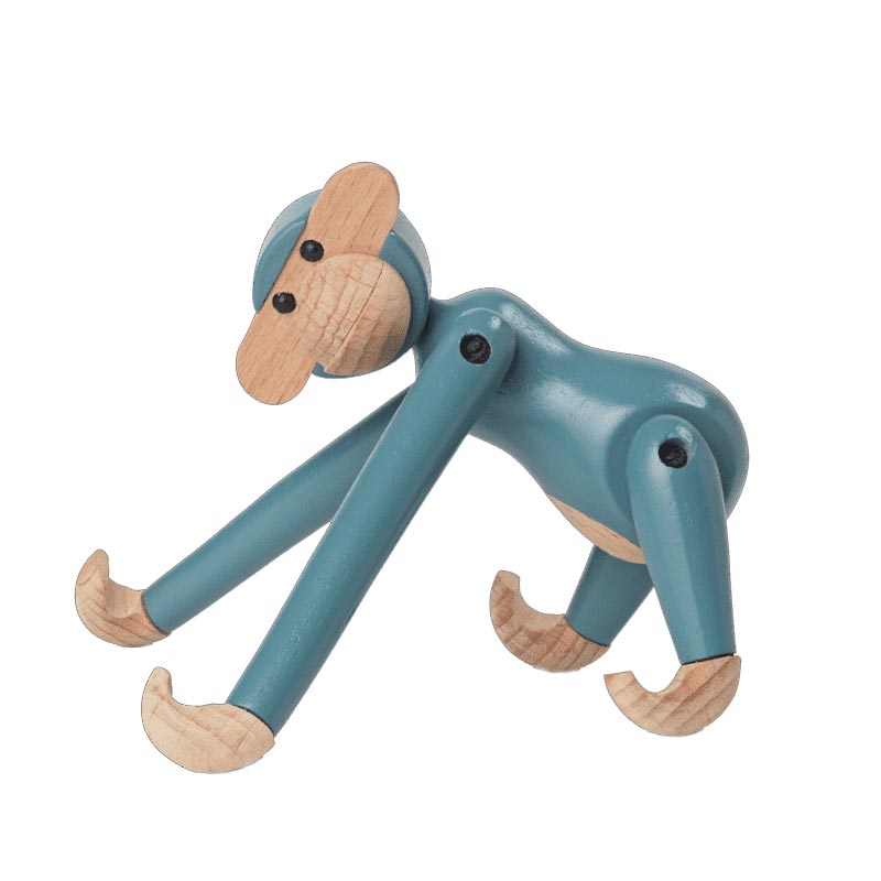 Kay Bojesen Monkey - mini, vintage blue