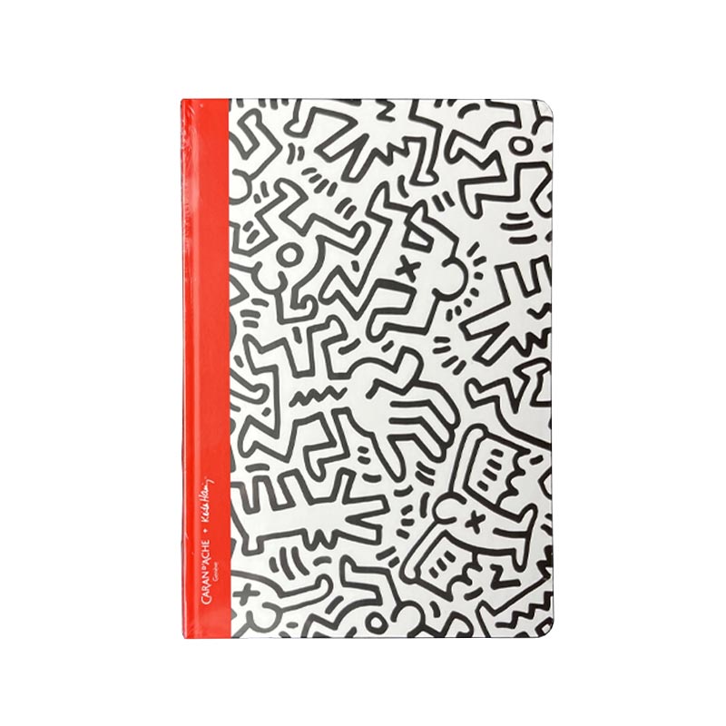 Keith Haring Special Edition A5 sketchbook / notebook by Caran D'Ache