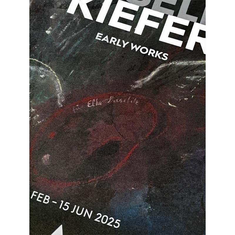 Early Works poster by Anselm Kiefer