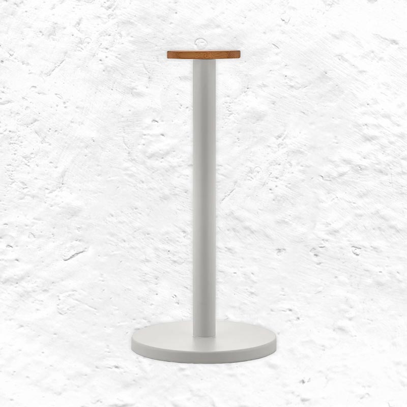 Mattina Kitchen Roll Holder - Warm Grey - des. BIG-GAME for Alessi