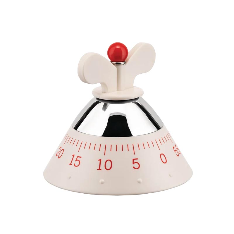 Kitchen Timer - White - des. Michael Graves for Alessi