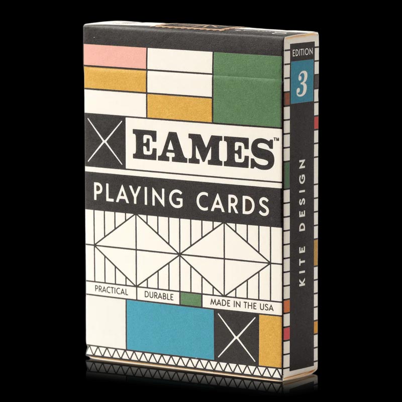 Charles and Ray Eames Kite Playing Cards by Art of Play