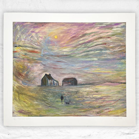 Farmer's World Giclée Print by Kitty North - signed, numbered edition of 100