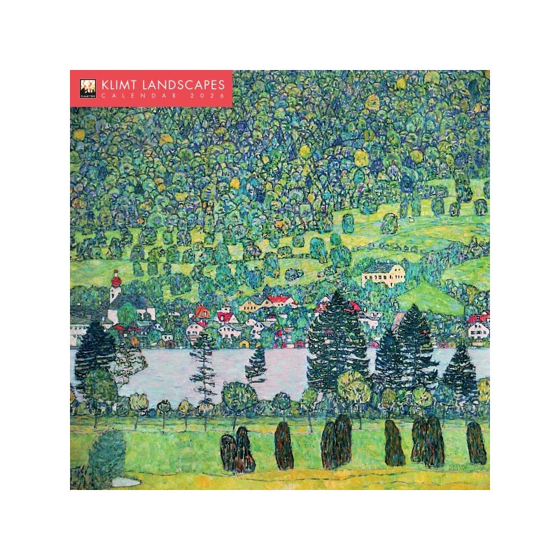 Klimt Landscapes 2026 Wall Calendar