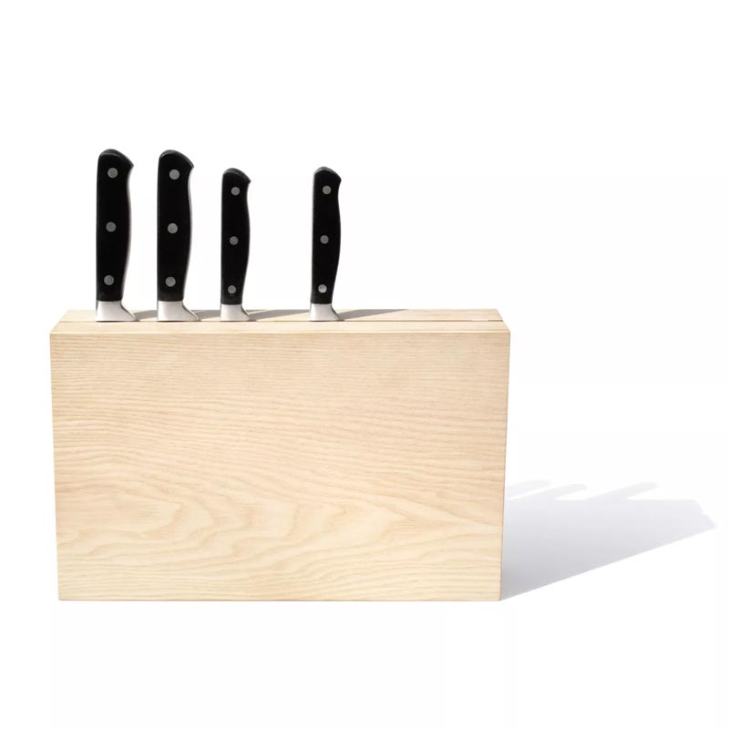 Timber Twin Knife Block des. Simon Bredt for Side by Side