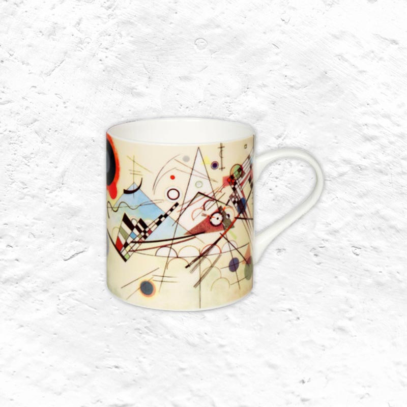 Wassily Kandinsky Composition VIII Bone China Mug by Könitz