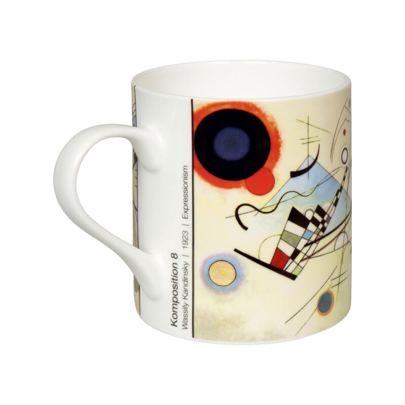 Wassily Kandinsky Composition VIII Bone China Mug by Könitz