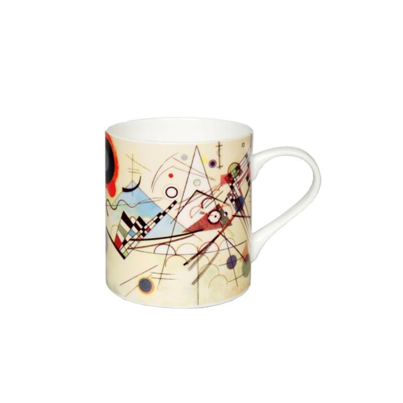Wassily Kandinsky Composition VIII Bone China Mug by Könitz