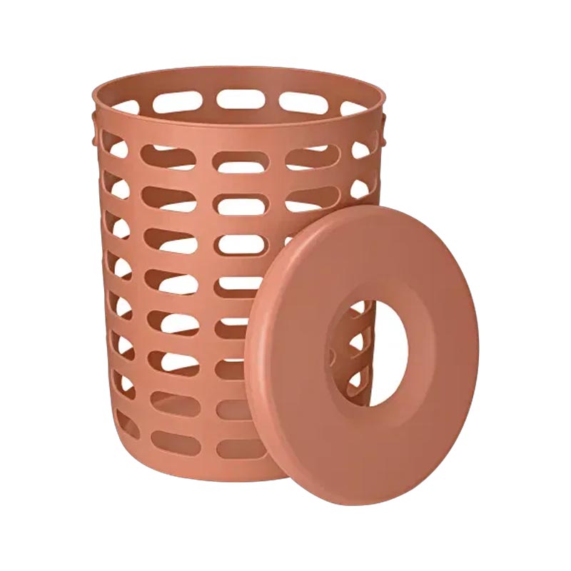 KORIE Laundry Basket - Amber Brown - by Blomus