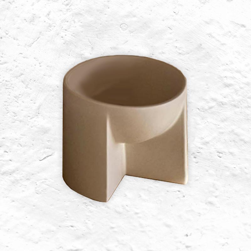 Kuru ceramic bowl - 160x140mm - beige - des. Philip Malouin for Iittala