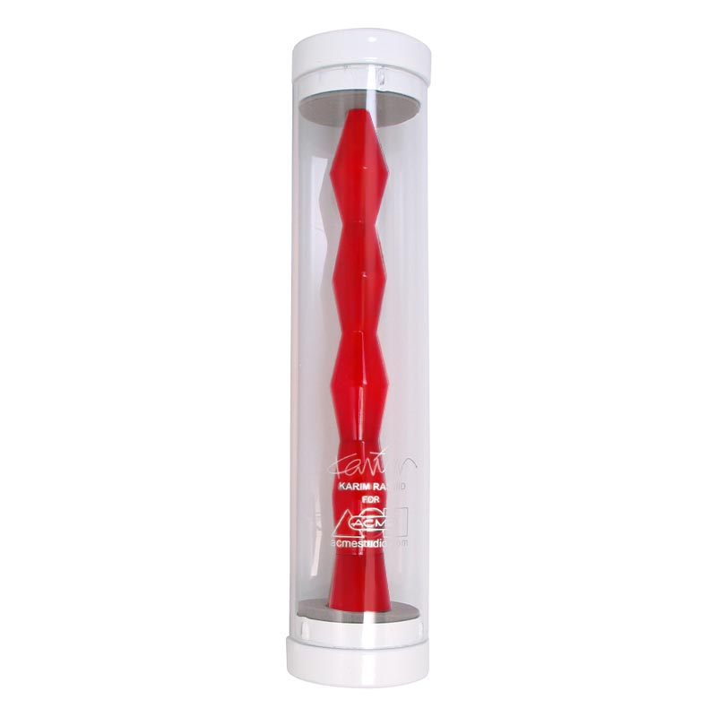 Kuzi Pen - Red - Retractable Roller Bal, des. Karim Rashid for ACME