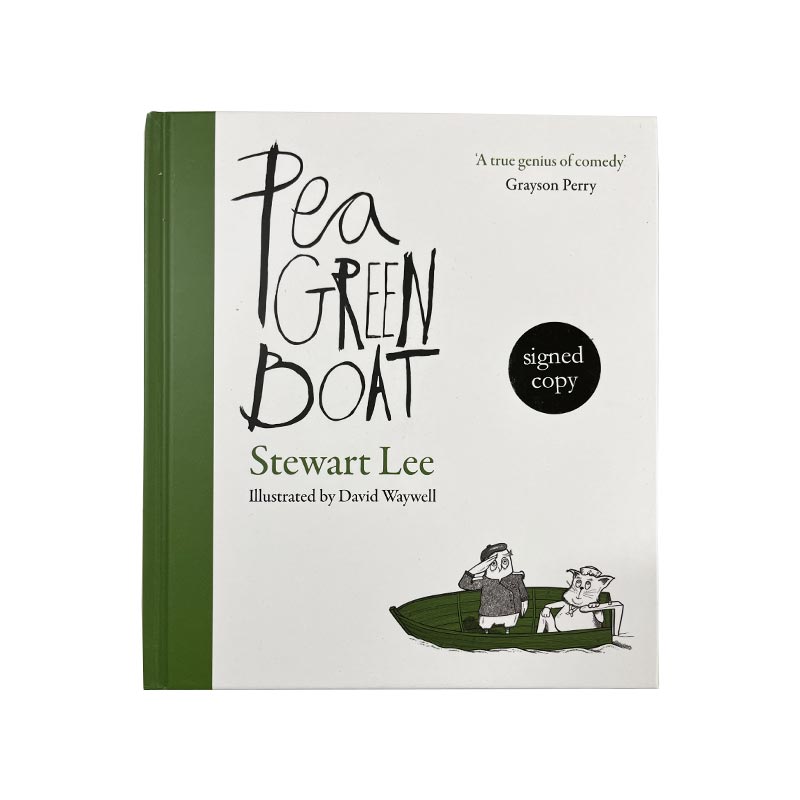 Pea Green Boat by Stuart Lee - signed hardback