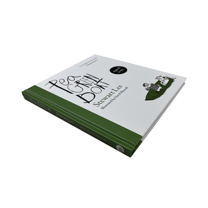 Pea Green Boat by Stuart Lee - signed hardback