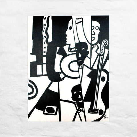 Jazz poster by Fernard Leger