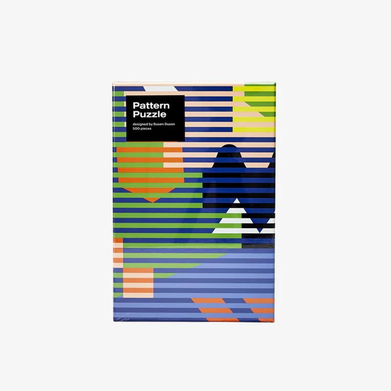 Lenticular pattern jigsaw puzzle