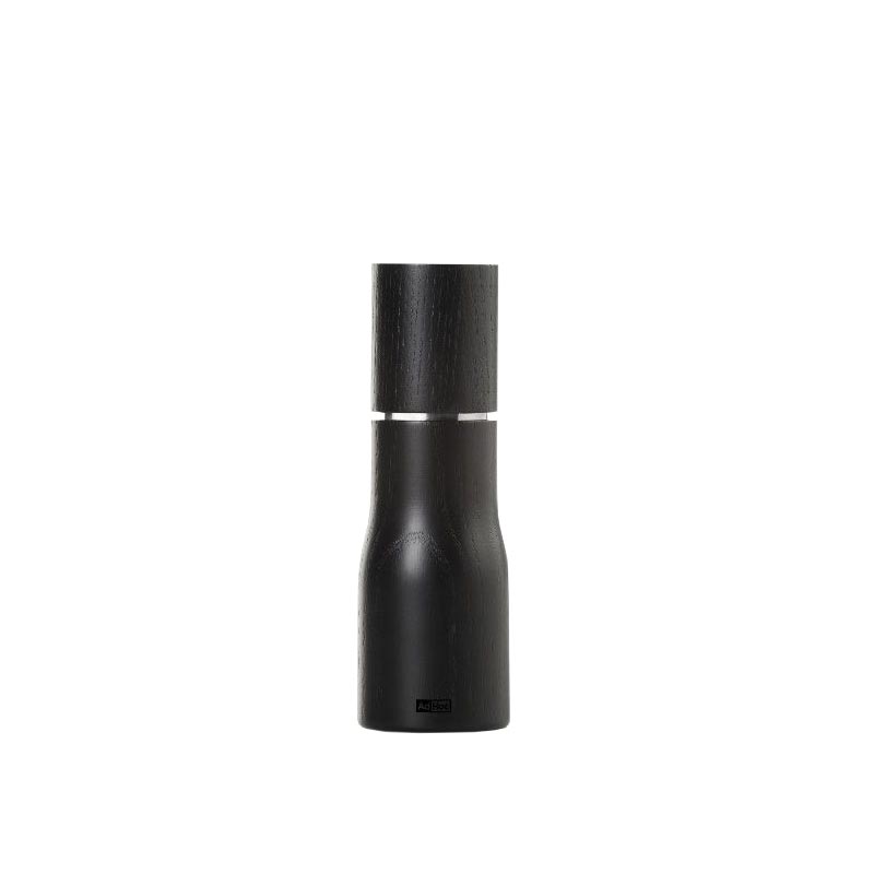 Levo Pepper / Salt Mill - Black Ash Wood - Small - by AdHoc
