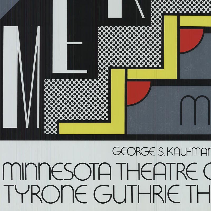 Merton of the Movies poster by Roy Lichenstein