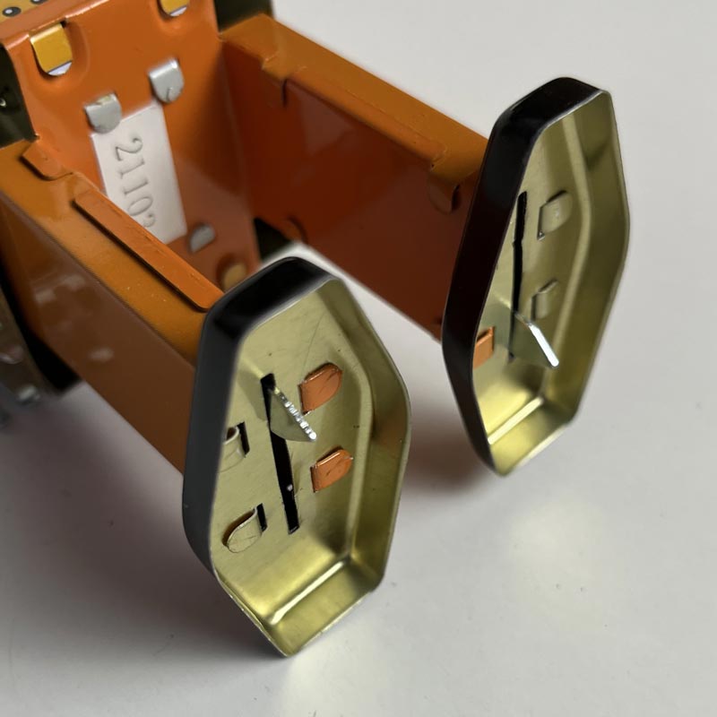 Yellow Lilliput Robot, 16cm high