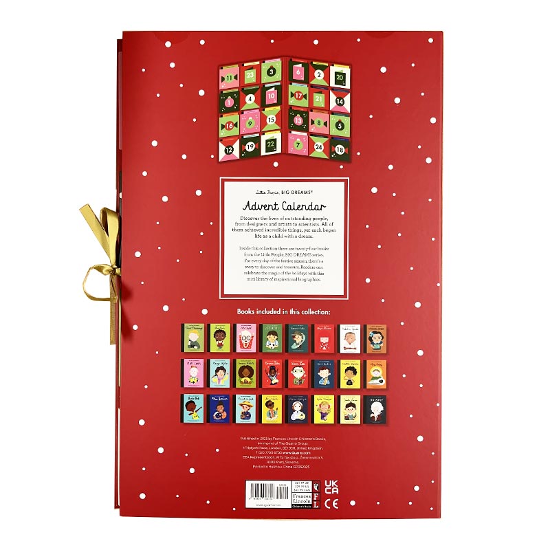 Little People Big Dreams Advent Calendar by Isabel Sanchez Vergara