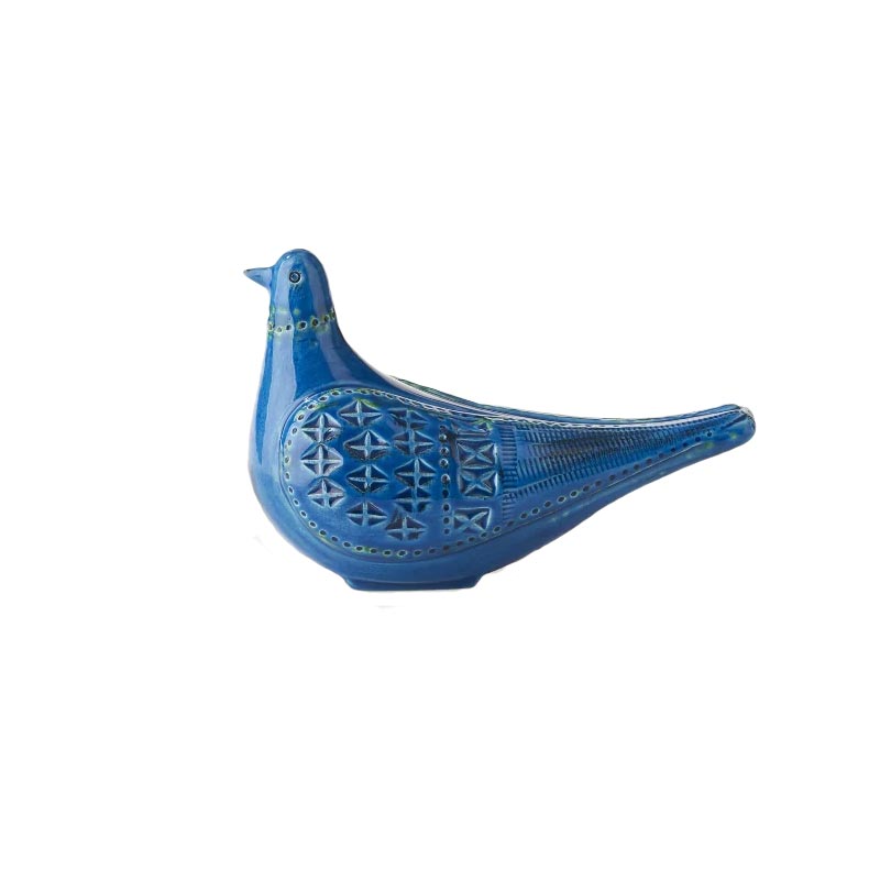 Rimini Blu Dove Number 121 des. Aldo Londi for Bitossi