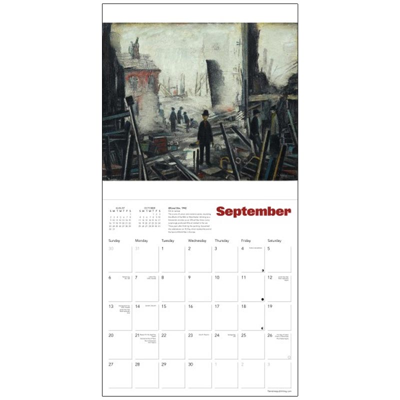 Lowry 2026 Wall Calendar