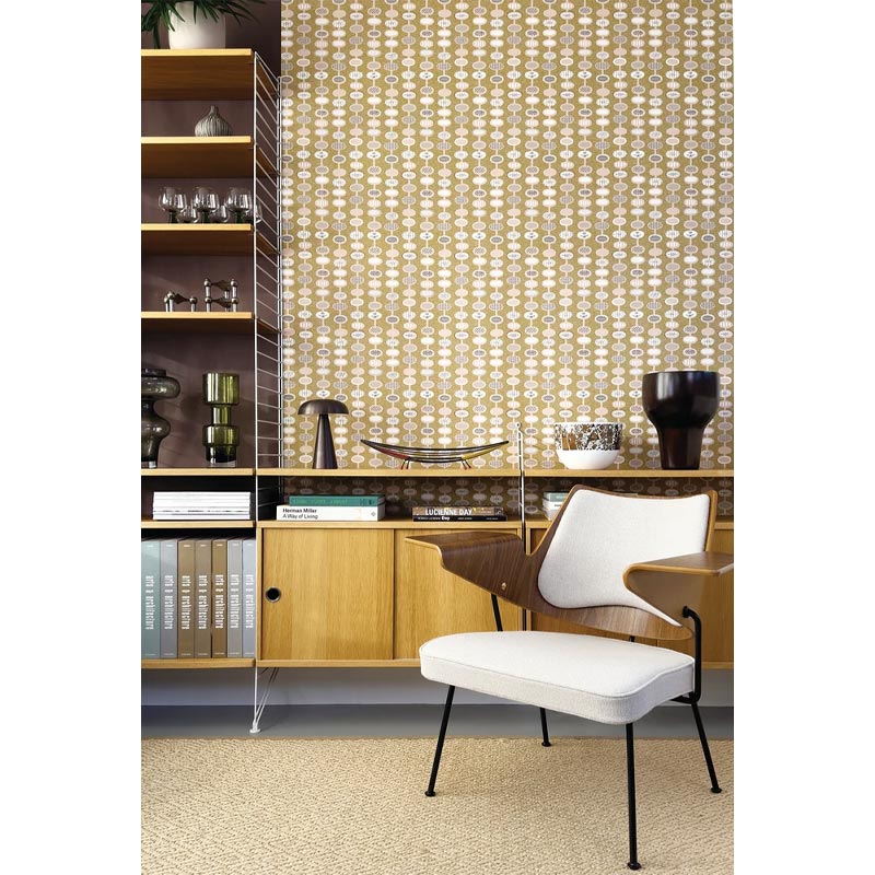 Provence Wallpaper - Light Ochre - Lucienne Day