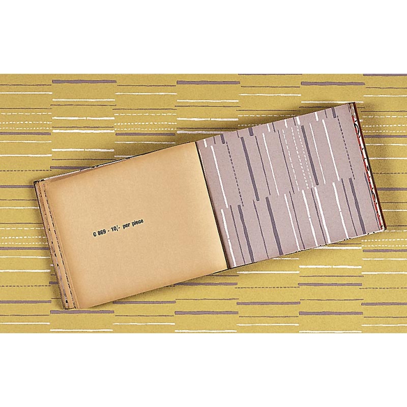 Syncopation Wallpaper - Yellow - Lucienne Day