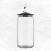 LulaJar (Black) - Storage Jar for Dog Food - des. Miriam Mirri for Alessi