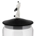 LulaJar (Black) - Storage Jar for Dog Food - des. Miriam Mirri for Alessi