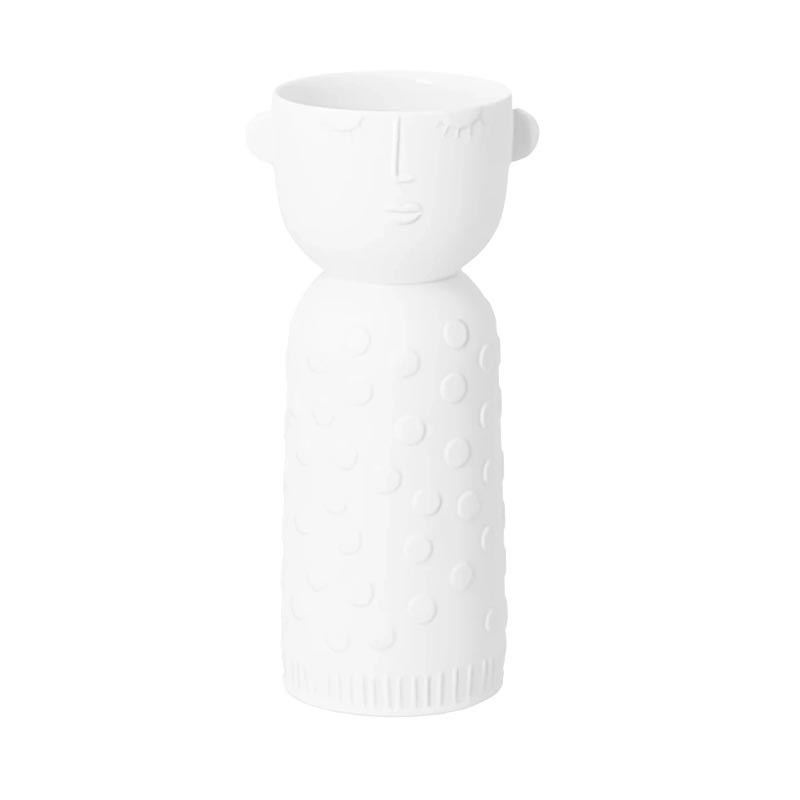 Porcelain Flower carrier - Luna, by Räder