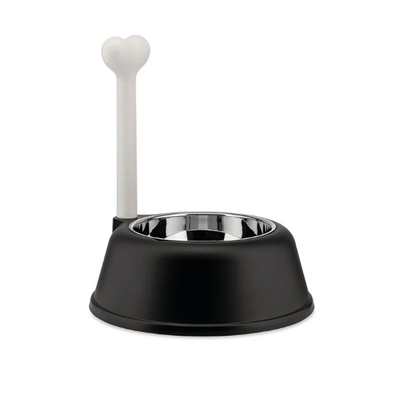 Lupita Dog Bowl - Black - des. Miriam Mirri for Alessi